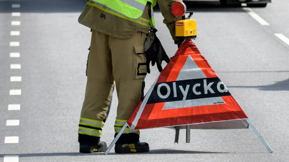 Trafikolycka.