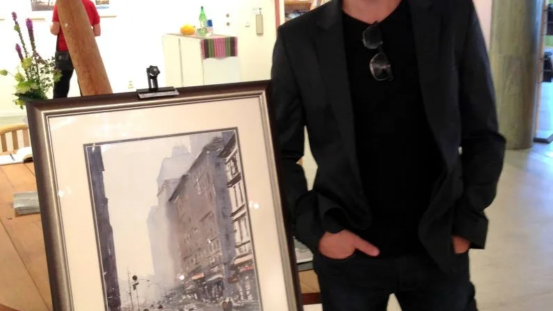 Konstnär. Akvarellisten Benny Stigsson ställer ut i Toras bodar 27 maj till den 8 juni.