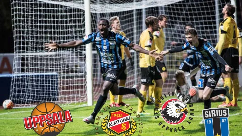 Står bakom Sirius. Elitlagen på herrsidan i Uppsala är många, men Sirius fotboll blir tack vare sitt allsvenska avancemang den självklara ettan.
