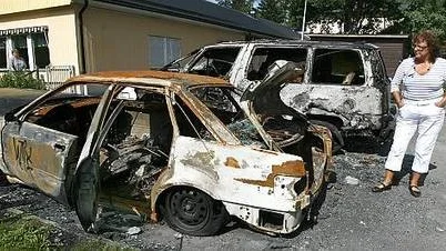 Föreståndaren Anneli Johansson studerade vraken på måndagen.