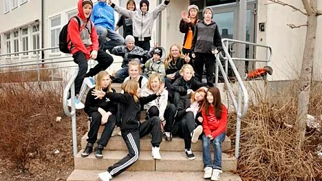 Klass 6 på Bruksskolan i Söderfors är en av tre finalklasser i Teknikföretagens landsomfattande tävling Teknikspanarna 2010.
