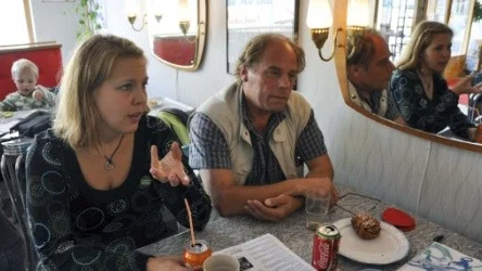 Linda Eskilsson och Arno Unge, presenterade sitt valmanifest på fredagen.