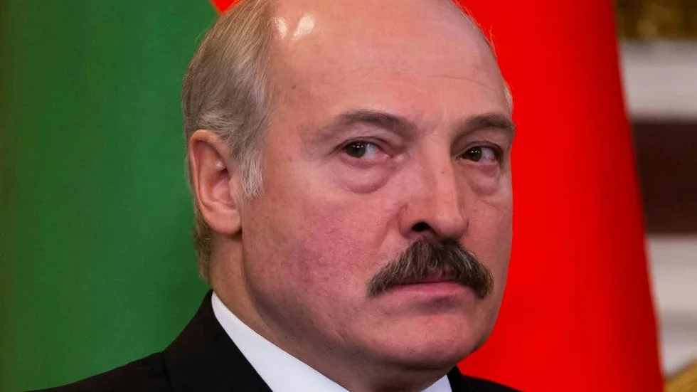 Vitrysslands president Aljaksandr Lukasjenka.