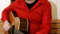 Kent Wennman, 42, har skrivit text och musik till ett lettiskt finalbidrag.