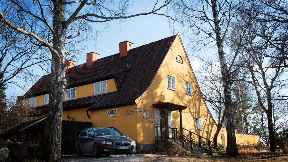 Rekordhuset på Östra Björkvägen. Priset blev 11 700 000 kronor för den 297 kvadratmeter stora villan.