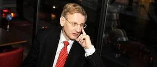 Bildt backar inte trots hård kritik