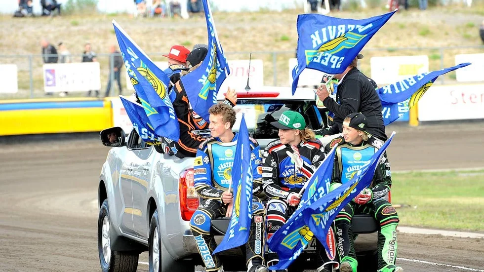 Partävling, Joel Kling, till vänster, Joel Andersson och Fredrik Engman kommer att delta i partävlingen.