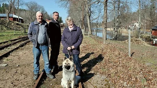 Allan Hjalmarsson, Jan-Olof Olofsson och Ann-Gerd Söderström är medlemmar i Byalaget i Verkebäck.