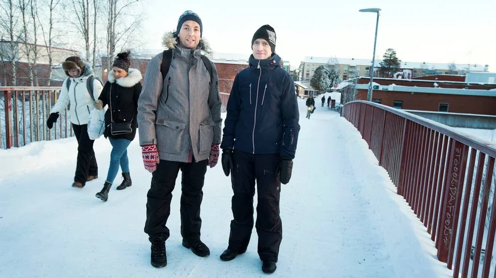 Luleåforskarna Agatino Rizzo och Marcus Sandberg vill att vanliga människor som lever sitt vardagliga liv ska ingå i studien på Porsön.