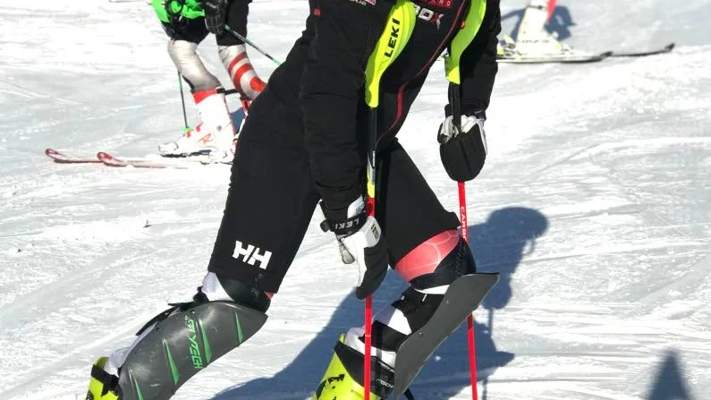Wilma Karlsson är en ung skidtalang från Gällivare.