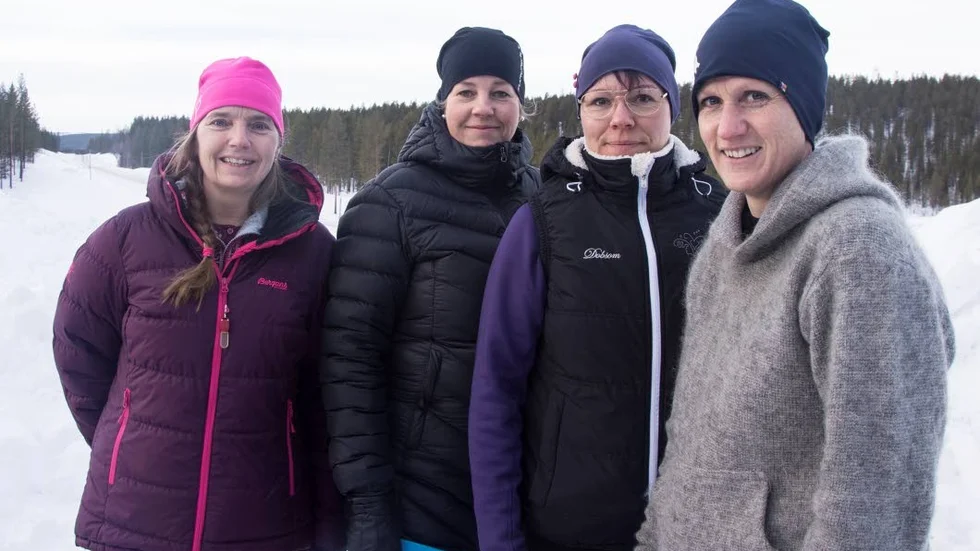 Lokala arrangörer. Uppdraget var att göra Ice Ultra folkligare med en lokal mindre tävling och det lyckades Annelie Eklöw, Anna-Karin Sundberg, Kaisa Sandström och Camilla Andersson med.