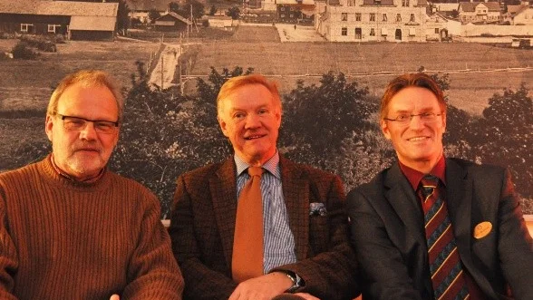 Östen Edén, Rolf Falkenberg och Leif Bäckström