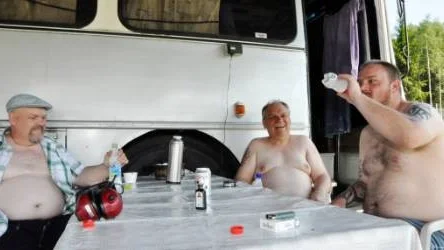 Rolf Lindberg, Christer Öberg och Jimmy Öberg har rest från Hofors.