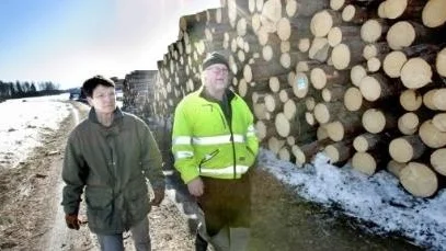 Agneta Borgenstierna och Pelle Mård.