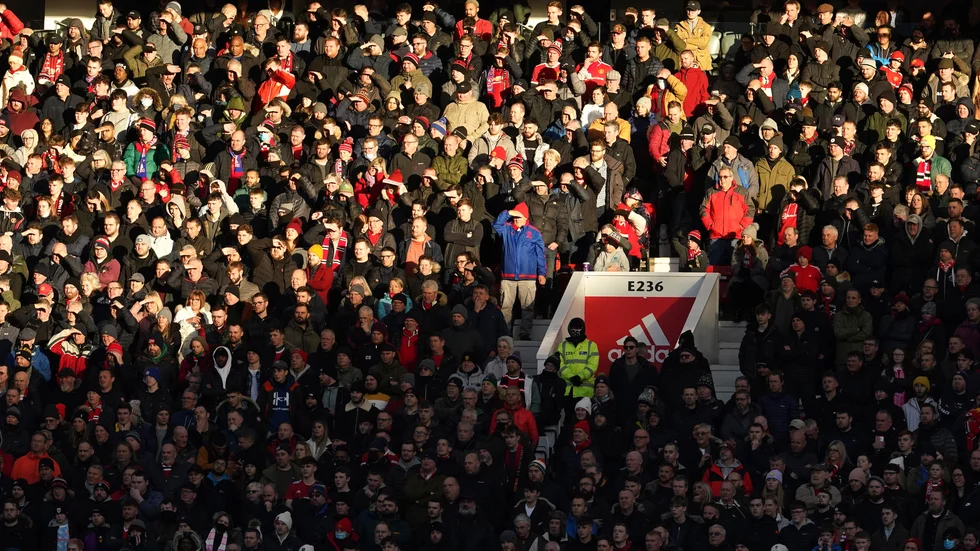20 241 var på plats för att se mötet mellan Manchester United och Everton i Women's Super League. Arkivbild.