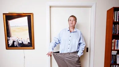 Ralph Nicolaisen i sina gamla kläder.