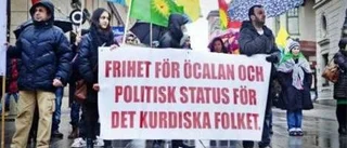 Demonstration mot fängslade kurder