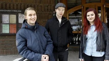 Tomas Uneteg, Frans Nilsson och Nina Ekholm.