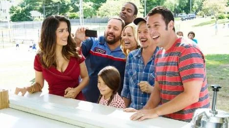 Familjemän som längtar tillbaka till tonårens glada dagar står i centrum för Grown ups 2, med Adam Sandler i huvudrollen.