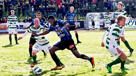 Moses Ogbu hade stor show mot Västerås.