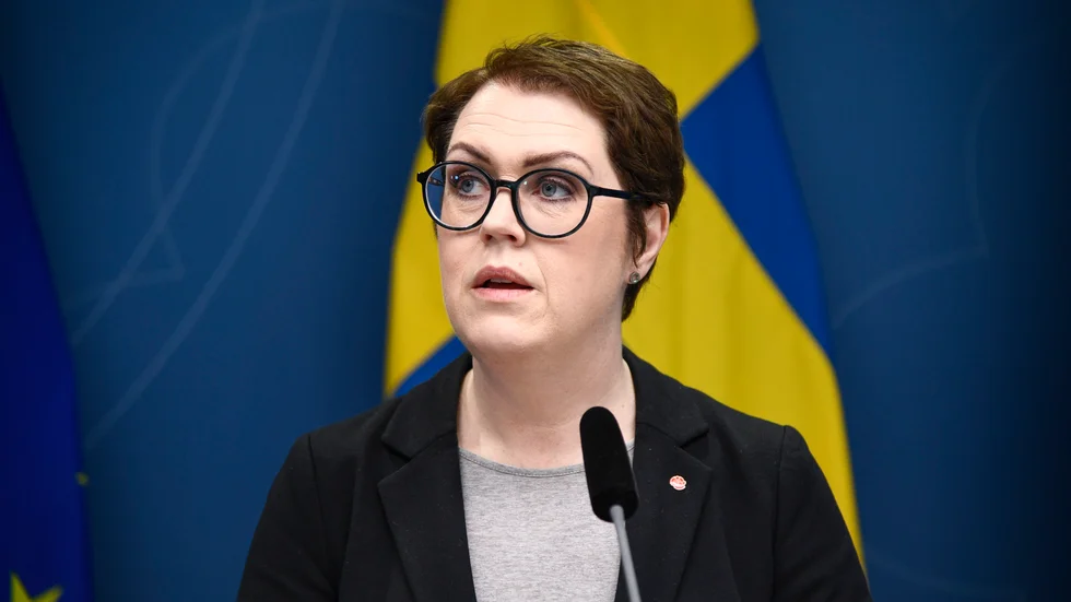 Socialminister Lena Hallengren (S). Arkivbild
