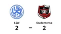 LSW tog en poäng mot Studenterna