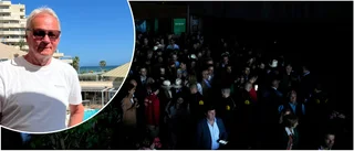 Luleåbon Anders i strömlösa Spanien: "Tar vatten från poolen"