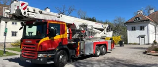 Befarad brand var bara rök: "Vattenpipa eller något sådant"