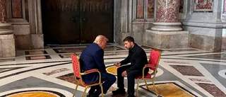 Källor: Zelenskyj gav motbud till Trump i Rom