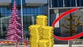 Prislappen – för tre stålträd utanför sjukhuset: 1,7 miljoner