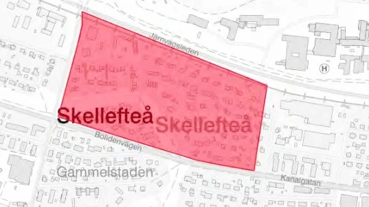Ny zon för parkeringsförbud.