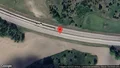 Varnar för rådjur på vägen på E20