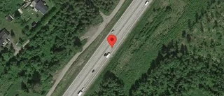 Skadat vägparti skapar störningar i trafiken på E4