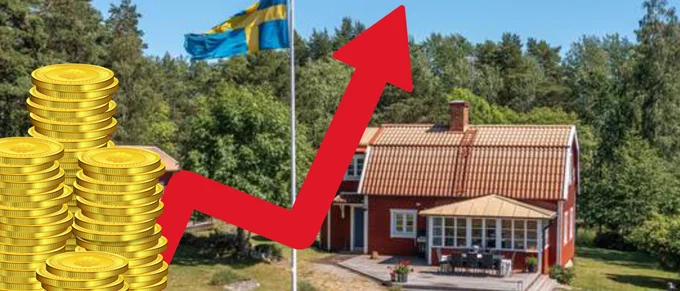 Budkriget: Huset sålt – för en miljon över utgångspriset