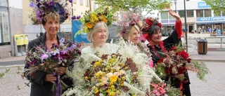 De blev blomsterdrottningar i Västervik för en dag