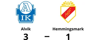 Fredrik Vallgren het när Alvik vann