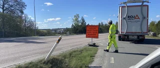 Körfält avstängt på Strängnäsbron – igen
