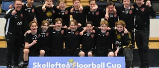 Glädjescener när Skellefteå IBK vann en välspelad final 