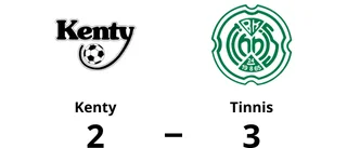 Tinnis vann med 3-2 mot Kenty