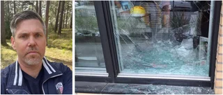 Gnesta sportbutik fick en ruta krossad: "Det hördes en smäll"