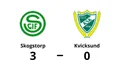 Skogstorp besegrade Kvicksund med 3-0