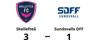 Alice Gustavsson tvåmålsskytt när Skellefteå vann