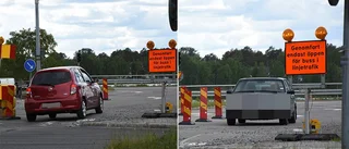 Här trotsar de vägavspärrningarna
