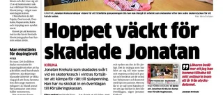 Beskedet: Han får förlängd sjukpenning