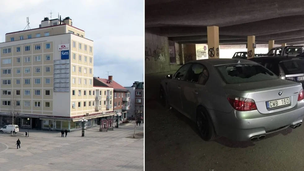 Sönderslaget. Bil vandaliserad i Gällivare, nu vill sonen till bilägaren hjälpa polisen att hitta den eller de skyldiga.