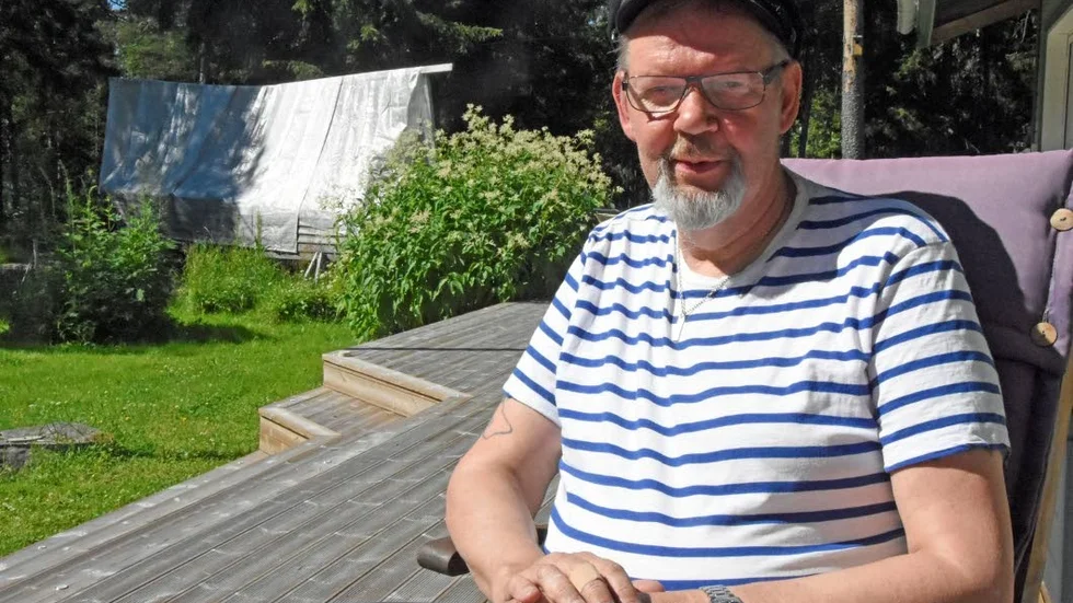 BESVIKEN. Erik Finni, 59 år, vill etablera en båthamn i Harrviken på Lövskär – men mark- och miljödomstolen säger nej. "Tråkigt för båtägarna och för hela sjöstaden", säger han.