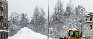 Snöröjningen i Gällivare döms ut