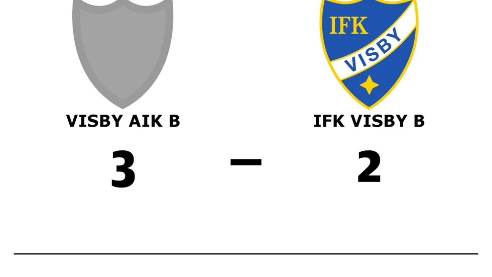 Visby AIK B vann mot IFK Visby B