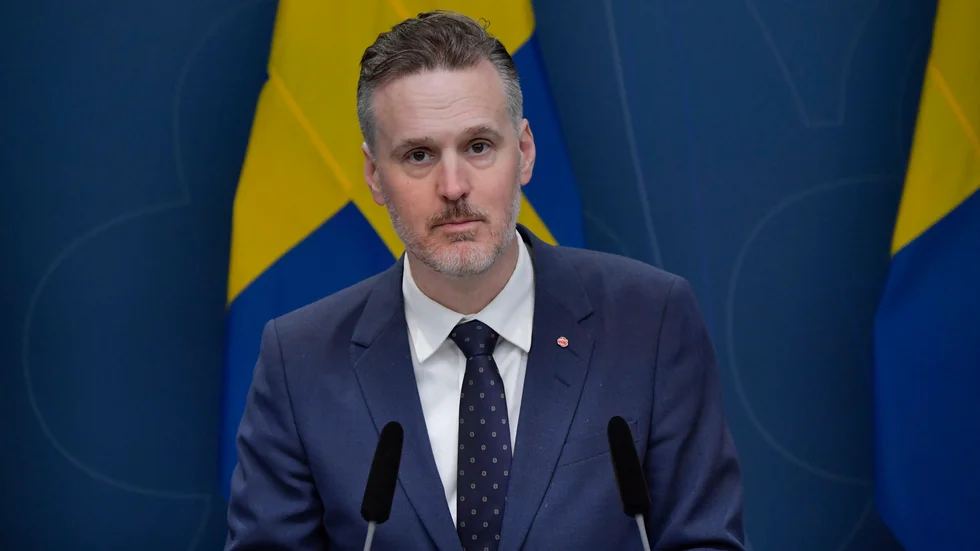 Finansmarknadsminister Max Elger. Arkivbild.