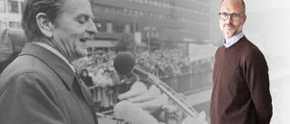 "Under Olof Palmes tid som statsminister hade Sverige ett försvar som vida översteg dagens med en globalt sett omfattande förmåga att försvara landets suveränitet"
